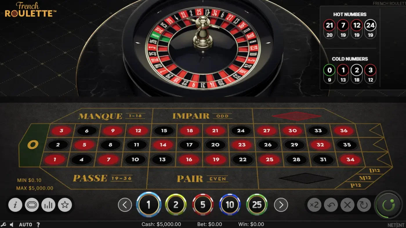 La french roulette de Netent