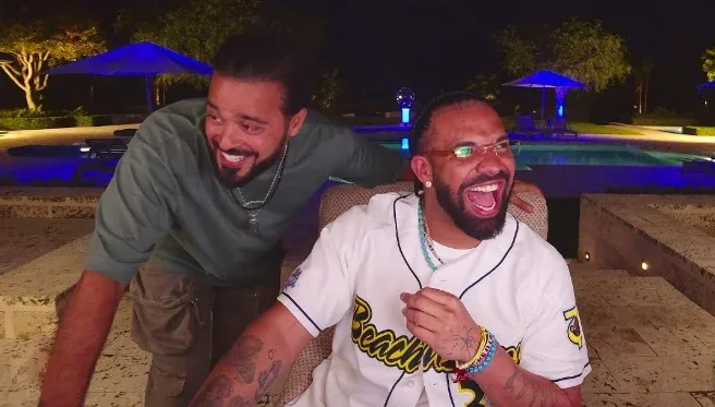 drake and roshtein laugh