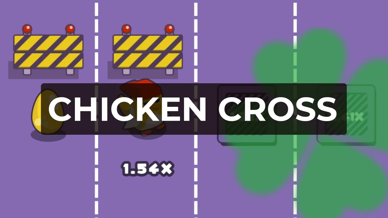 Chicken cross logo casino