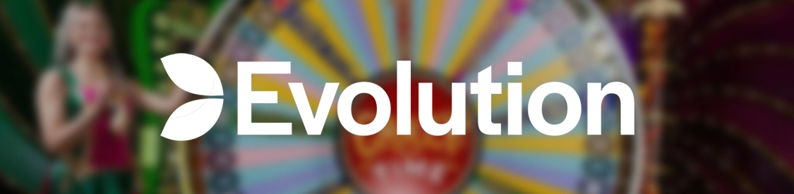 Evolution logo fournisseur jeux live en direct casino