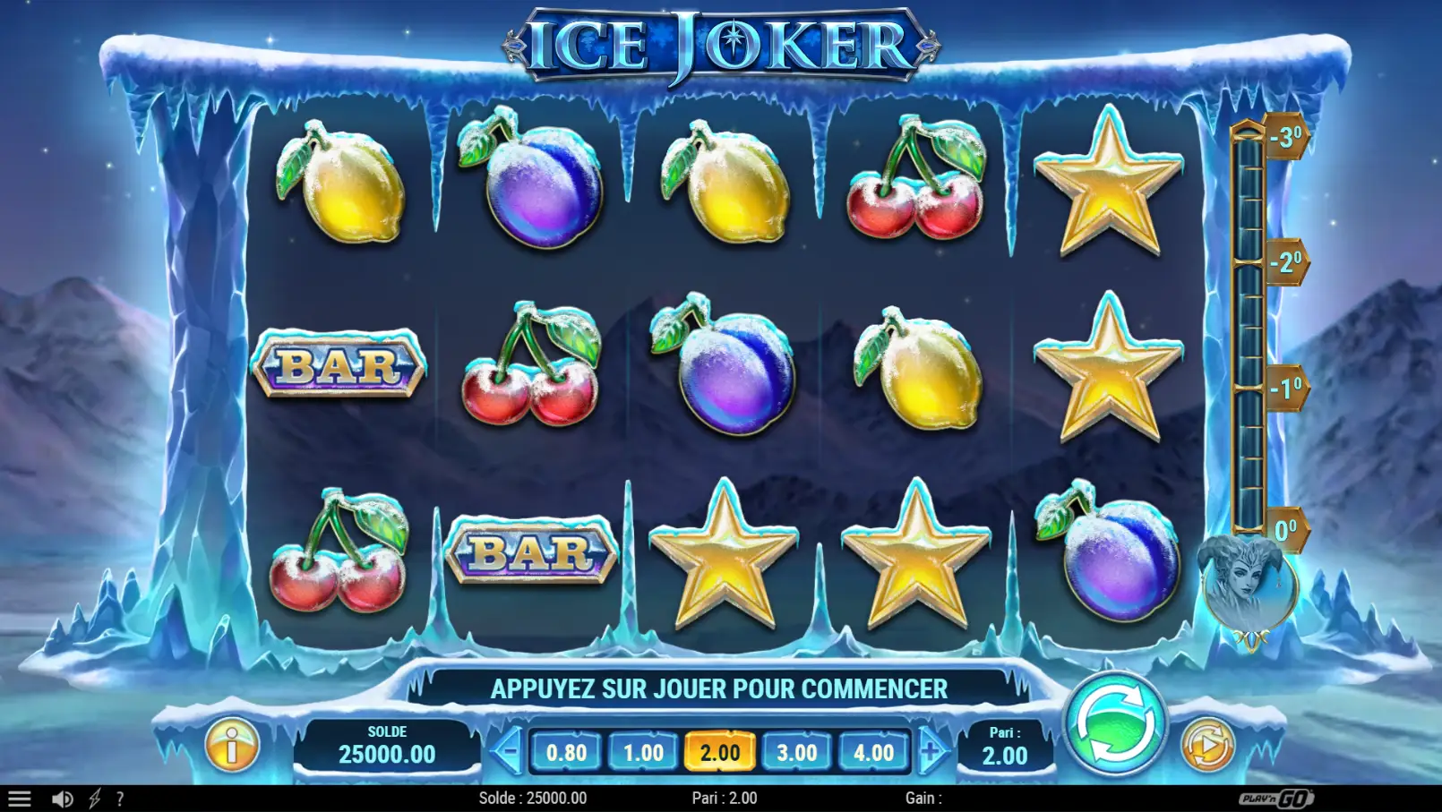 Machine à sous ice joker casino slot