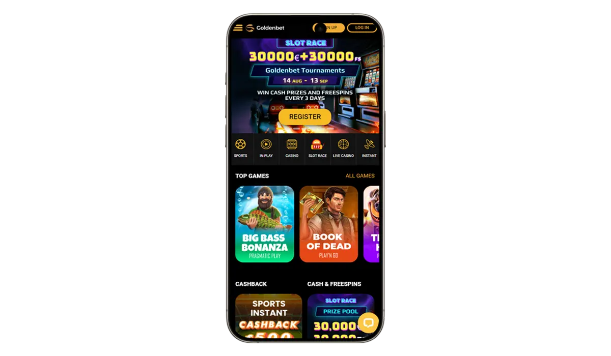 Iphone mobile casino goldenbet