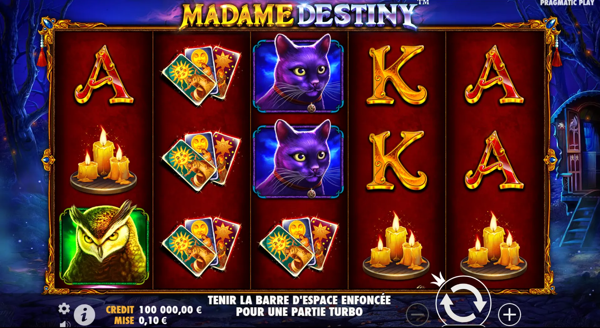 Madame destiny slots