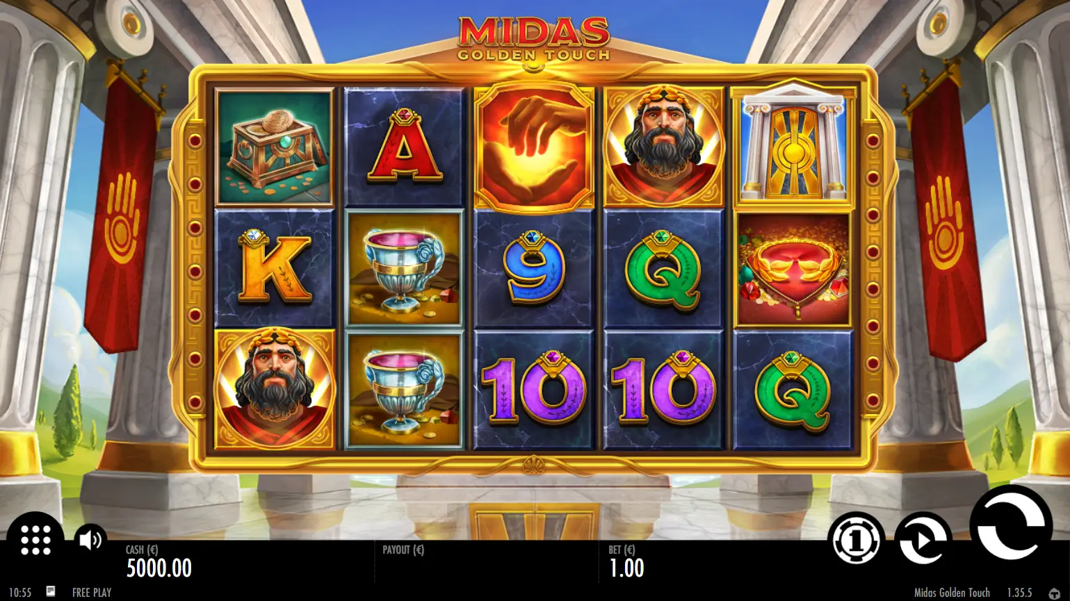 Midas Golden Touch  slot casino