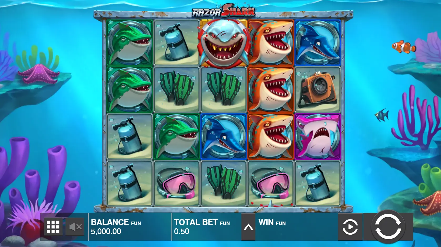 Razor Shark machine à sous casino en ligne