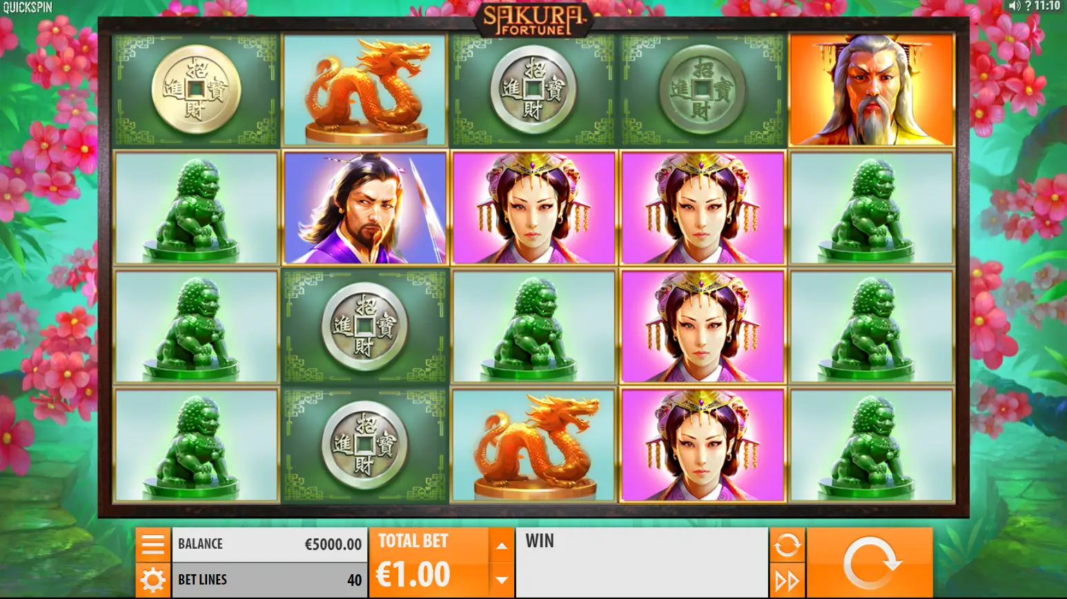 Sakura fortune machine à sous slot casino