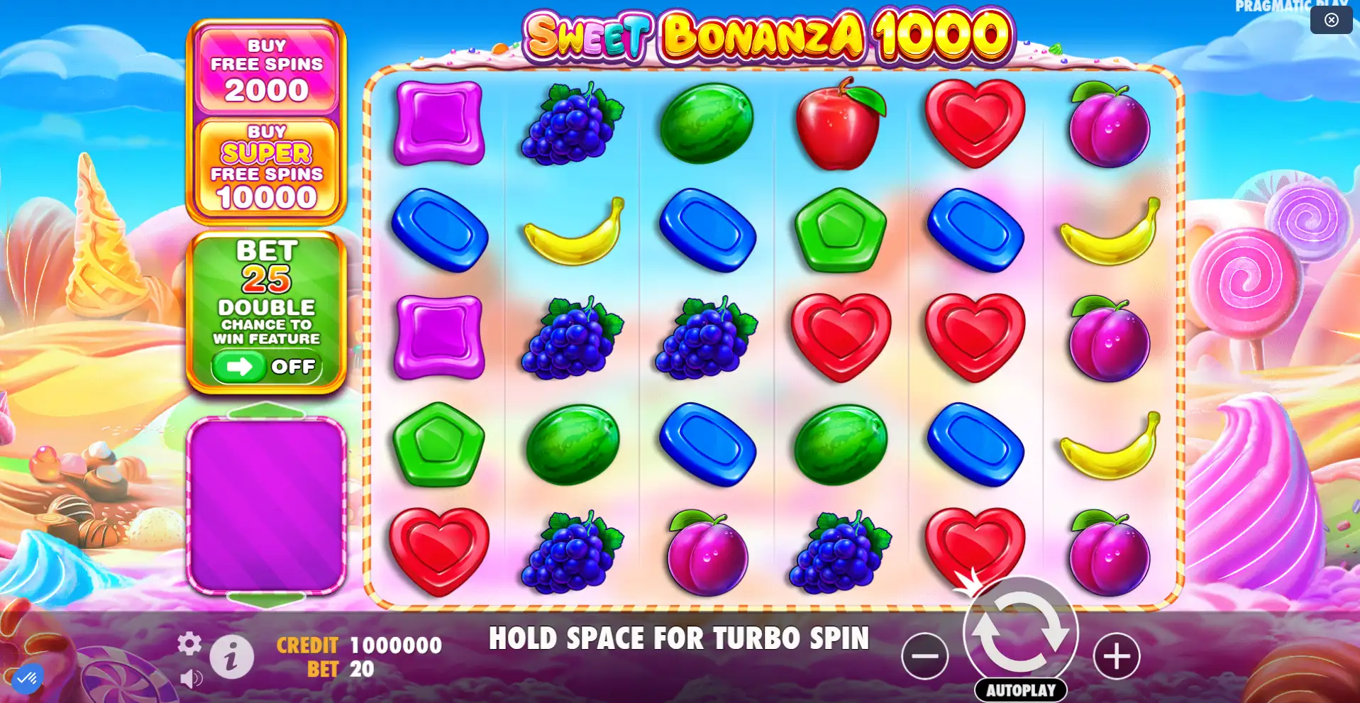 Sweet bonanza slots 1000